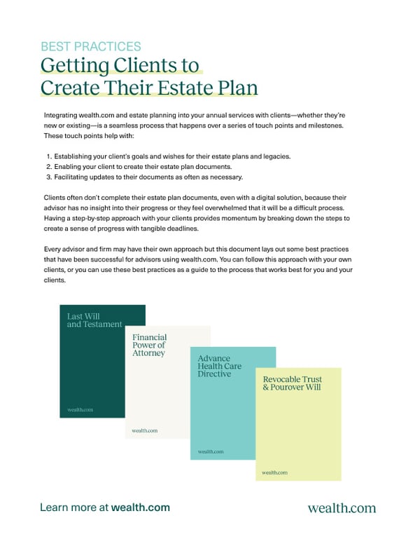 GettingClientstoCreateTheirEstatePlan